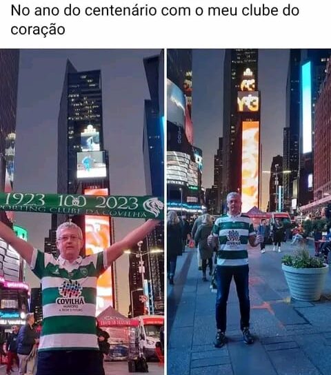 Sporting Clube da Covilhã em Nova Iorque