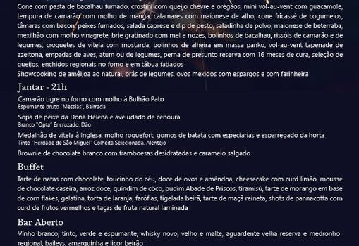 Este ano o Réveillon é na Quinta​ de Santa Teresinha!