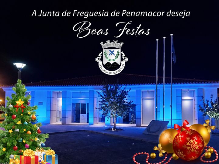A Junta de Freguesia de Penamacor deseja Boas Festas