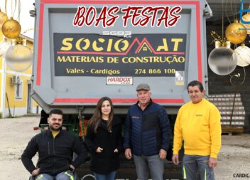 A SOCIOMAT deseja Boas Festas aos seus colaborados, clientes e amigos.