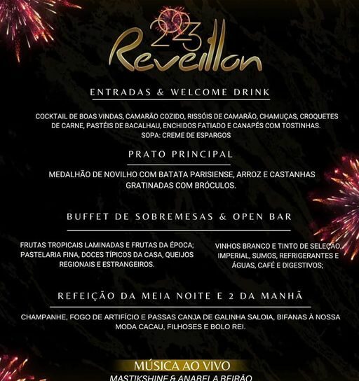 A sério que ainda não decidiu onde passar a noite mais esperada do ano?  Passe n