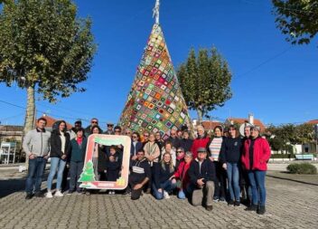 Árvore de Natal e Presépio em Crochê já encantam as gentes de Medelim
