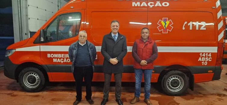 Bombeiros de Mação agraciados com nova viatura