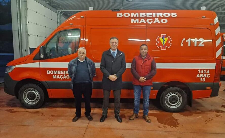 Bombeiros de Mação agraciados com nova viatura