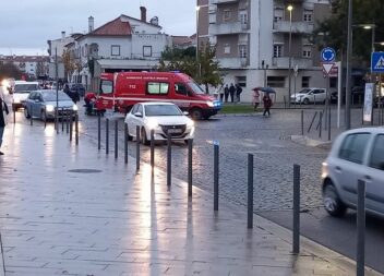 Despiste rodoviário em Castelo Branco