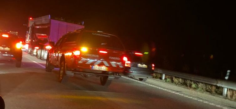 Despiste rodoviário na A23