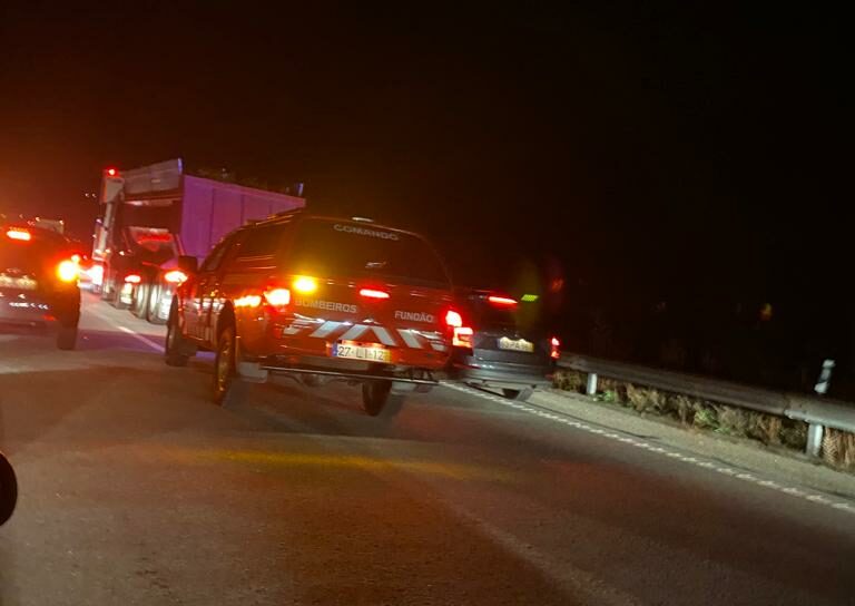 Despiste rodoviário na A23