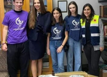 Escola de Saúde Dr. Lopes Dias entrega alimentos à Cáritas de Castelo Branco