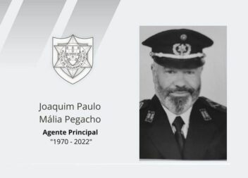 Faleceu o Agente Principal da PSP, Joaquim Pegacho