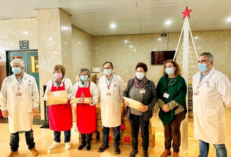 Hospitais de Castelo Branco e Cova da Beira recebem presentes de Natal do Núcleo