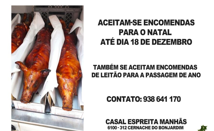 Leitão Assado "Casal Espreita Manhãs"