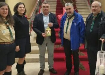 Luz da Paz de Belém chegou aos Paços do Concelho da Sertã
