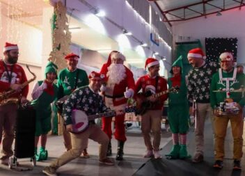 Mercado dos Sabores de Natal de Proença-a-Nova foi embelezada com a energia cont