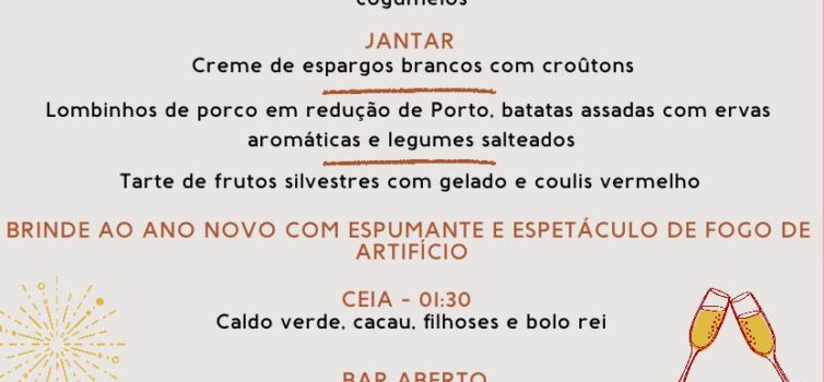 QUINTA DA DANÇA - PROMOÇÃO BLACK FRIDAY - REVEILLON SALA DANÇA