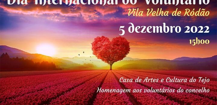 Vila Velha de Ródão assinala Dia Internacional do Voluntariado: