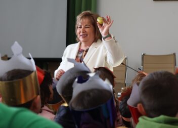 A Câmara Municipal de Idanha-a-Nova recebe a visita dos alunos do JI e da EB1 de