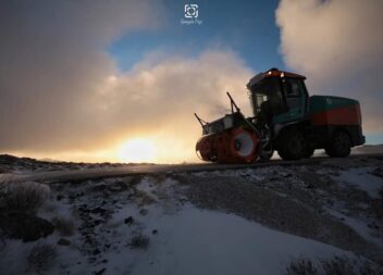 A imponência da Serra da Estrela.