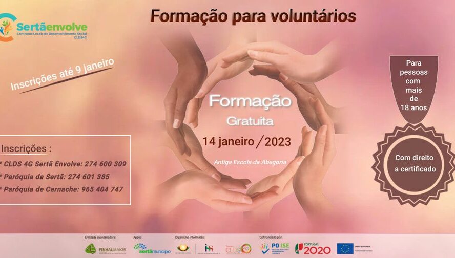 Ação de formação de voluntariado na Sertã
