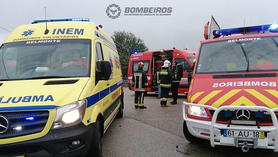 Acidente Rodoviário provoca dois feridos