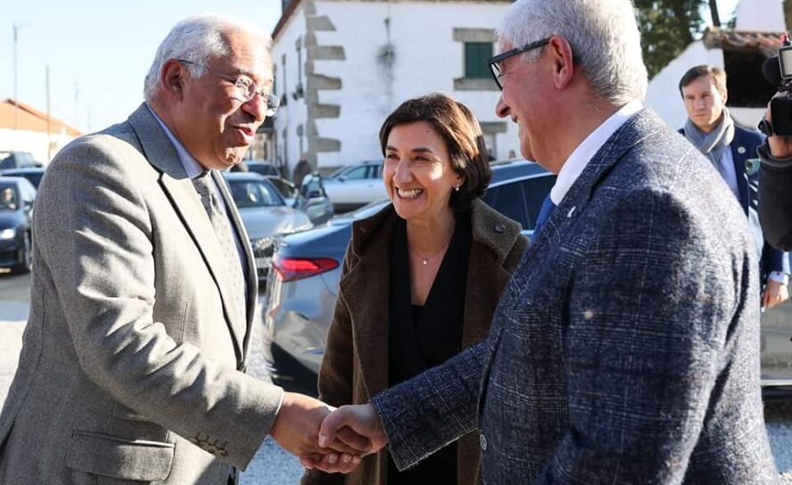 António Costa na Herdade do Couto da Várzea