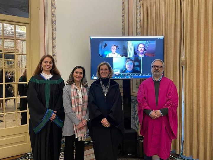 Apresentação das provas públicas de doutoramento de Professora da ESGIN