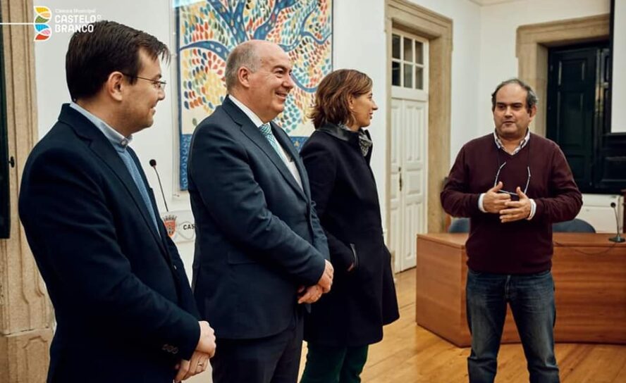 As Janeiras entoaram na Câmara de Castelo Branco