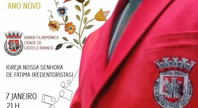 Banda Filarmónica Cidade Castelo Branco dá Concerto na Igreja Redentorista