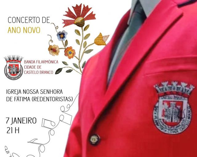 Banda Filarmónica Cidade Castelo Branco dá Concerto na Igreja Redentorista