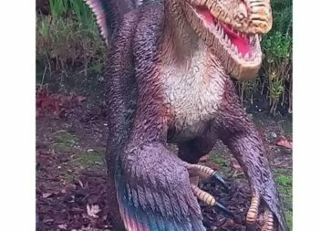 Dinossauro furtado de exposição em Pedrógão Grande