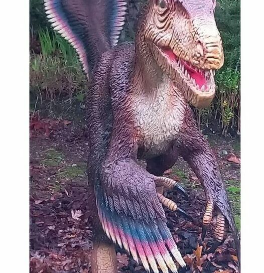 Dinossauro furtado de exposição em Pedrógão Grande