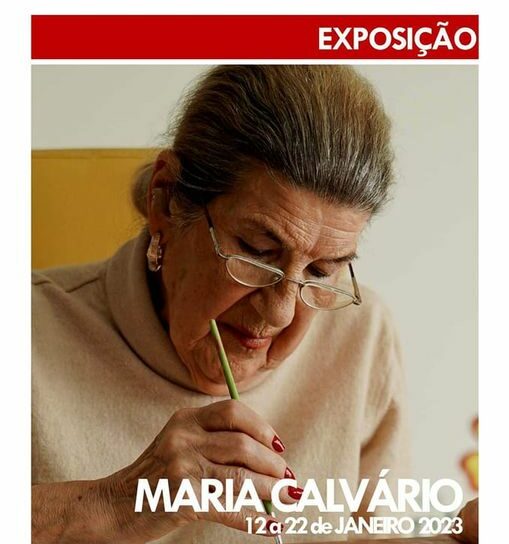 EXPOSIÇÃO DE ARTE de Maria Calvário na Residência Sénior DON ANTÓNIO.