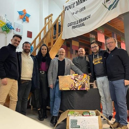 Entrega de Bens Alimentares à Amato Lusitano - Associação de Desenvolvimento