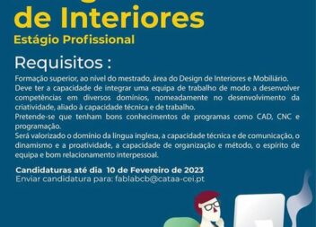 FabLab Castelo Branco com candidaturas abertas a Estágio Profissional