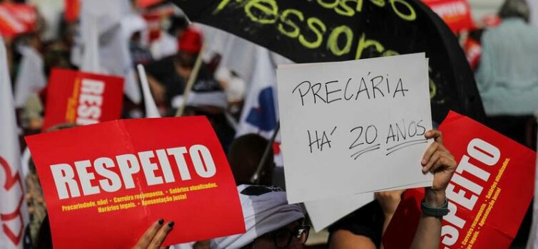 Greve dos Professores dia 23 de Janeiro