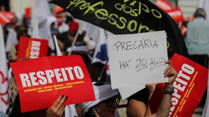 Greve dos Professores dia 23 de Janeiro