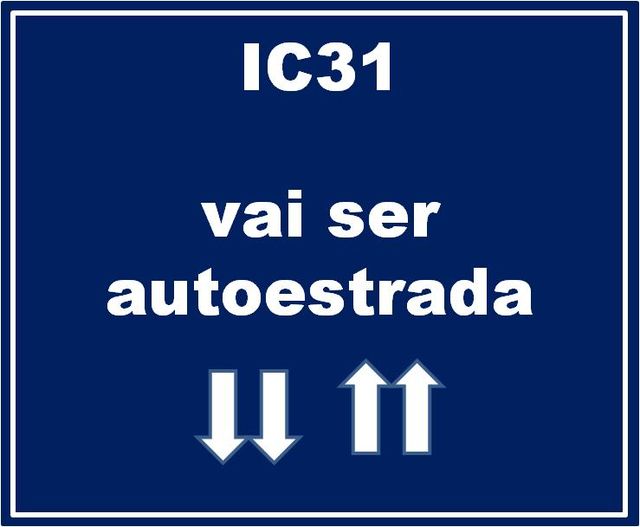 IC31 vai ser autoestrada