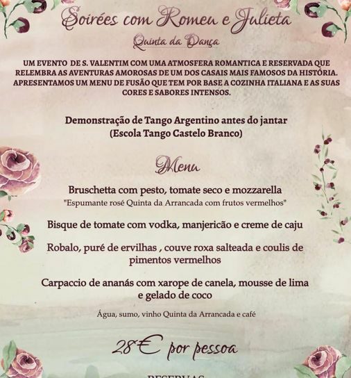 Jantar de São Valentim