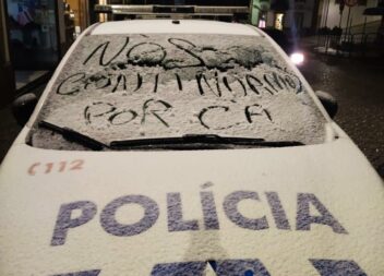 O primeiro grande nevão do ano, registou-se esta noite na cidade mais alta do Pa