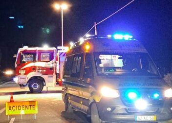 Octogenário ferido em colisão rodoviária em Castelo Branco