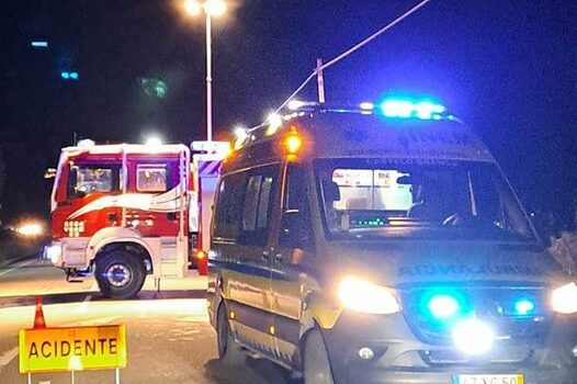 Octogenário ferido em colisão rodoviária em Castelo Branco
