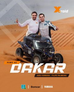 Piloto João Ferreira e Portalegrense Filipe Palmeiro fazem história no Dakar