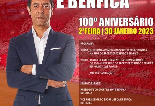 Presidente do Sport Lisboa e Benfica no Tortosendo