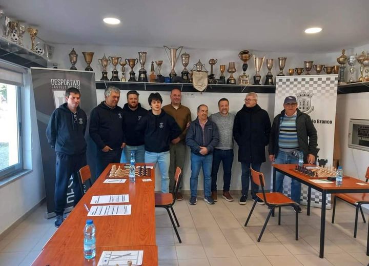 2ª Jornada do Campeonato Nacional de Xadrez.