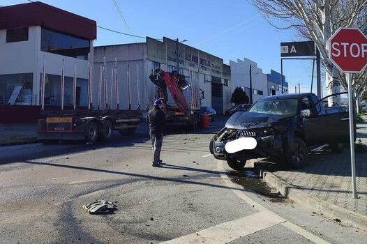 Acidente rodoviário provoca um ferido leve no Fundão