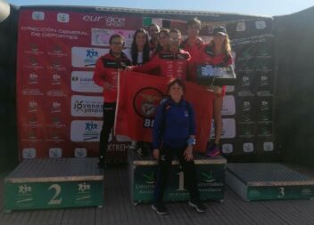 Atletas da Casa do Benfica em grande plano na Meia-Maratona de Plasencia