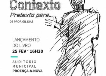 Auditório Municipal de Proença-a-Nova acolhe lançamento de livro