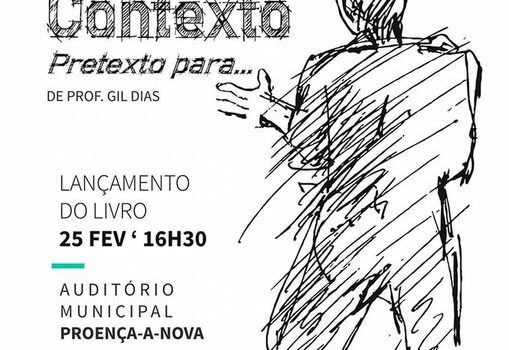 Auditório Municipal de Proença-a-Nova acolhe lançamento de livro