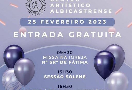 Centro Artístico Albicastrense comemora 115 anos de existência