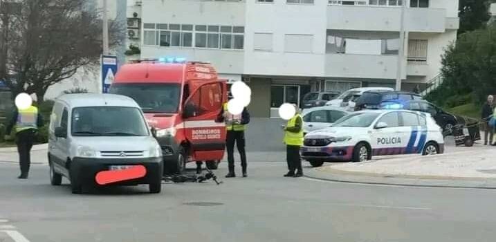 Colisão em Castelo Branco faz um ferido leve