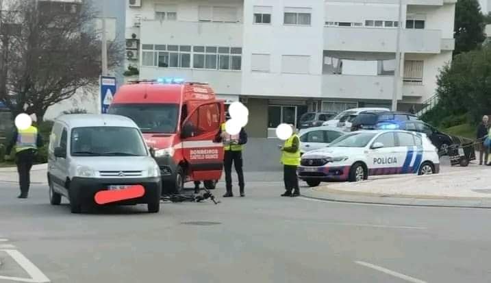 Colisão em Castelo Branco faz um ferido leve